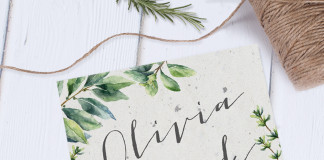 Homemade botanical invites - How to Make Your own Wedding Invitations in 10 Easy Steps