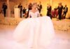 PARIS HILTON X GALIA LAHAV princess wedding dress shutterstock christopher polk