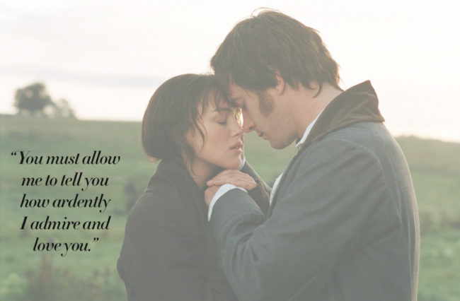The Most Romantic Quotes for Your Wedding Day Pride and Prejudice quote