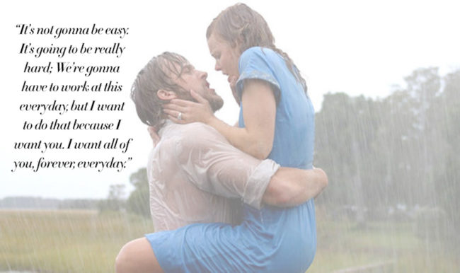 The Most Romantic Quotes for Your Wedding Day The Notebook